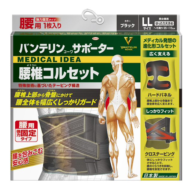 バンテリンコーワサポーター腰椎コルセット