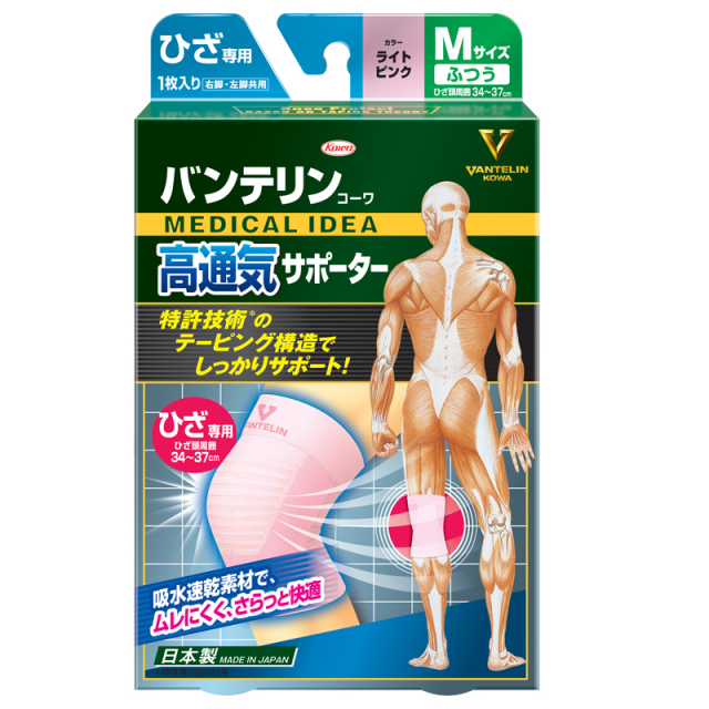 バンテリンコーワ高通気サポーターひざ専用