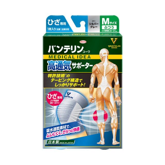 バンテリンコーワ高通気サポーターひざ専用