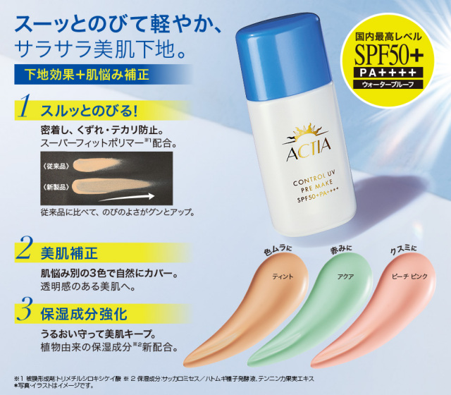 アクティアコントロールUVプレメイクEX