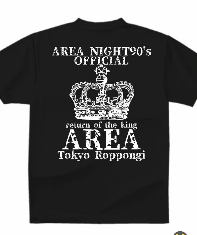 AREAエリアTシャツキング