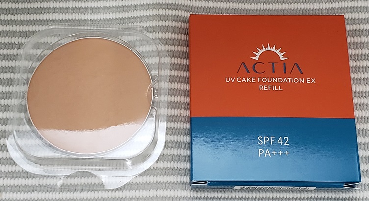エフエムジー&ミッションアクティアUVケークファンデーションEXa