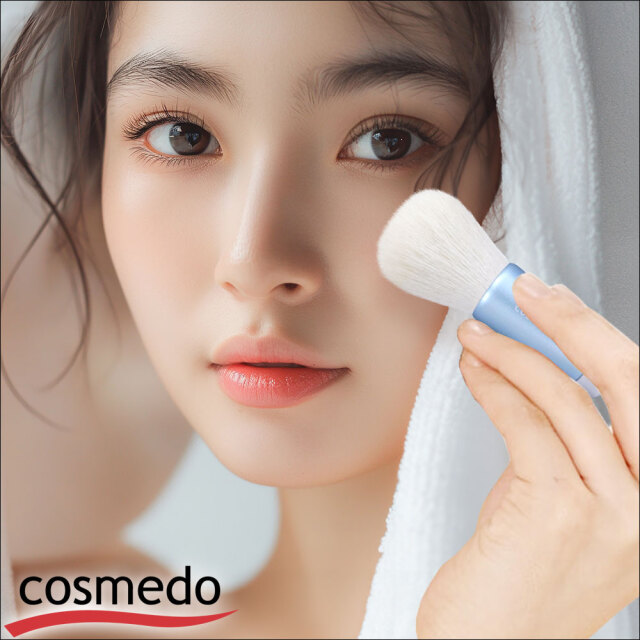 熊野筆メイクブラシ】 熊野筆 スペシャル洗顔ブラシ 粗光峰＋PBT