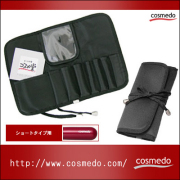 【コスメ堂】ショートタイプ用メイクブラシケース（７本収納可能） P-4