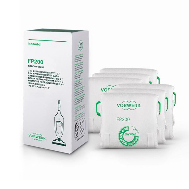 コーボルト掃除機VK200フィルターバッグ6枚入り