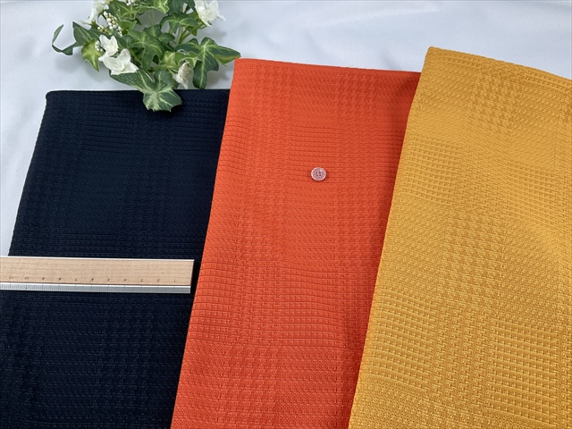 グレンチェックジャガードニット