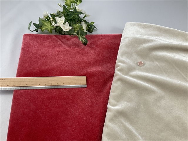 くったりベロアニット