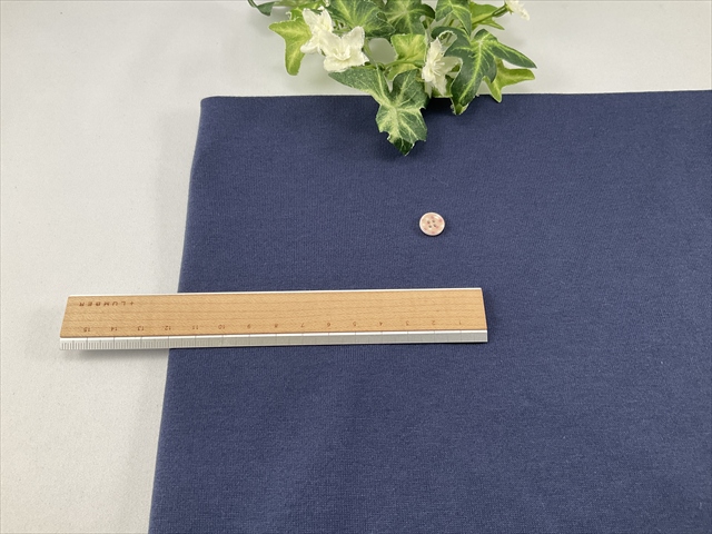 40双糸柔らか天竺ネイビー