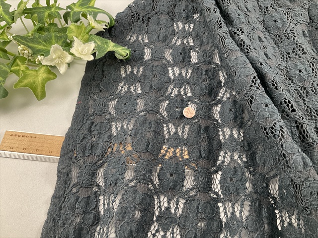 ラッセルレースダークグレー