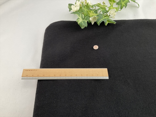 裏毛パイルトレーナーブラック