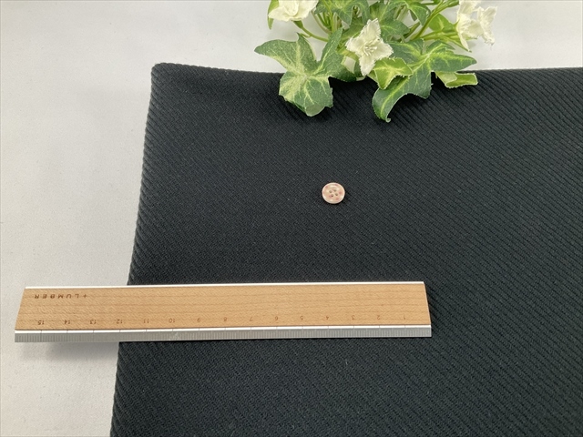 ダンボールニット綾ブラック