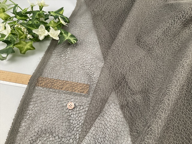 チュールニットオリーブドラブ