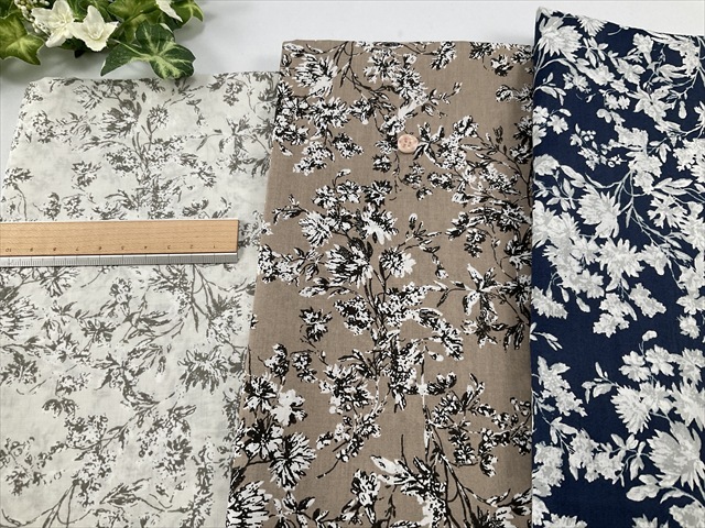 綿80タイプライターフラワー