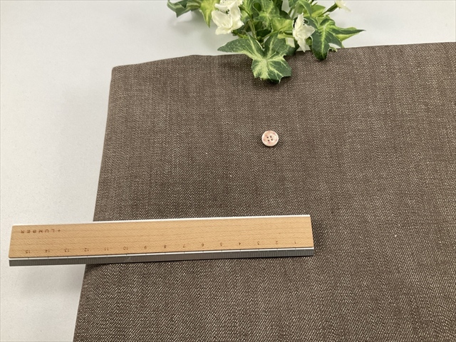 ブラウンストレッチデニム