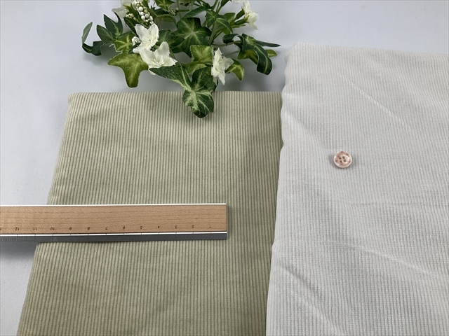 オーガニックストレッチコーデュロイ