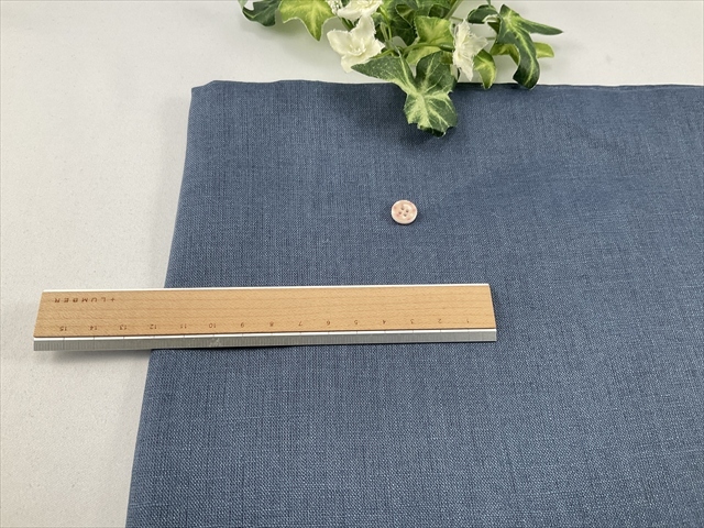 くすみブルーリネン