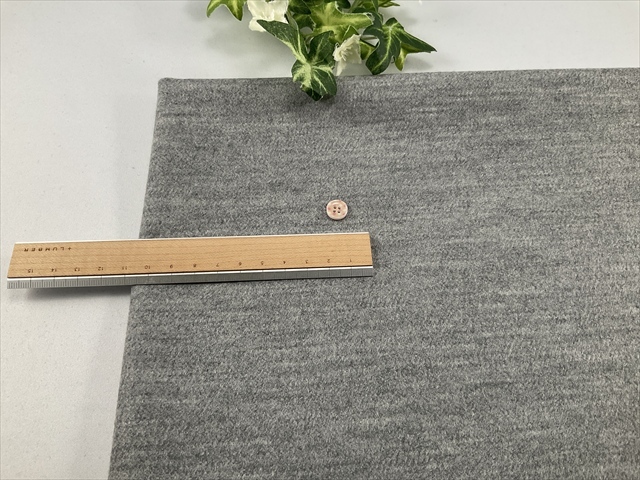 コンパクト圧縮ウールニットグレー杢