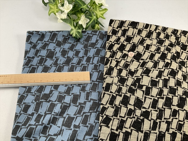 ウール混ひし形スムース