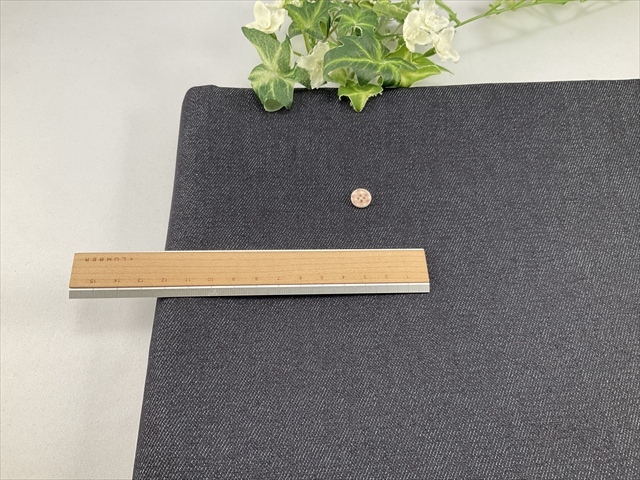 しっかりデニムストレッチダークネイビー