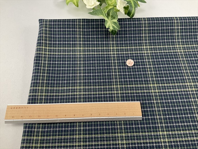 TRストレッチチェックネイビー