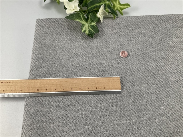 2WAY綾ニットグレー杢