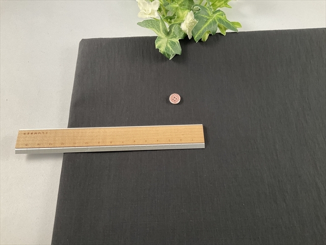 リップストップピーチ加工ブラック