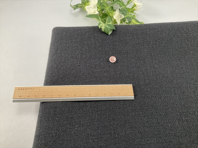 ふっくらダブルウールチャコールグレー