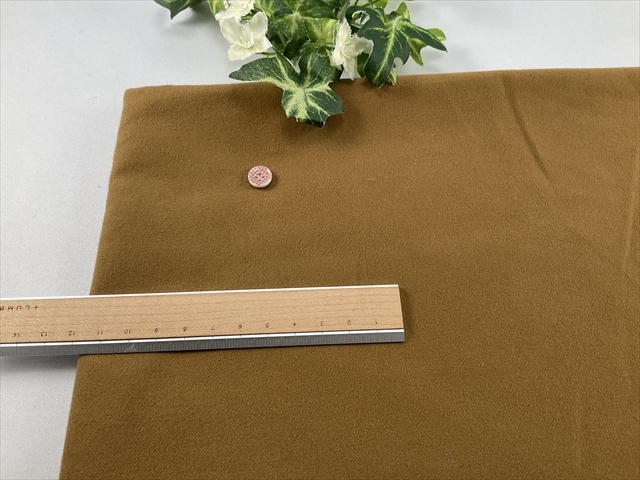 ストレッチ起毛コットンキャメル