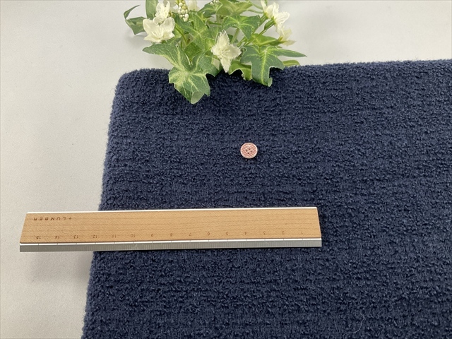 ふっくらブークレーガーゼウールネイビー