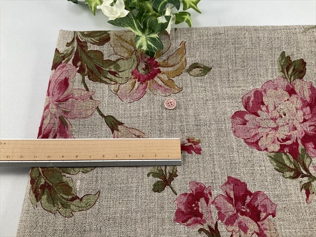 サンドベージュリネンフラワー