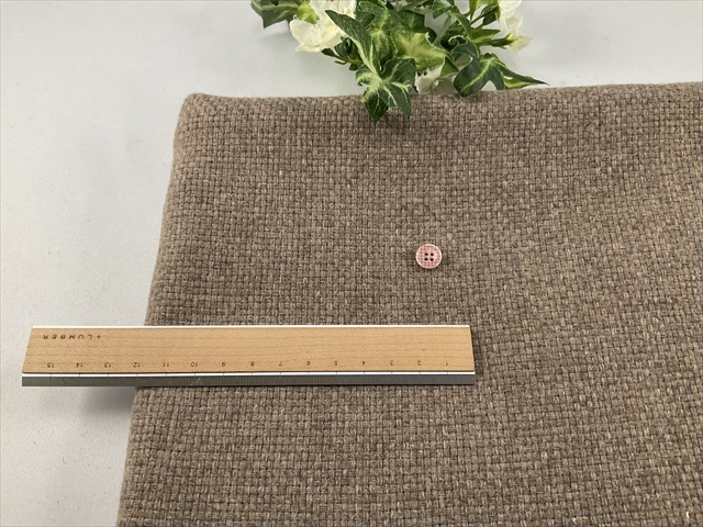 ドビーツイードウールモカベージュ