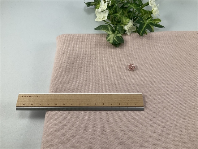 柔らか裏毛トレーナーピンク