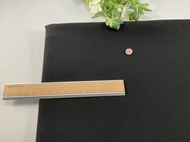 暖か裏起毛2WAYパンツニットブラック