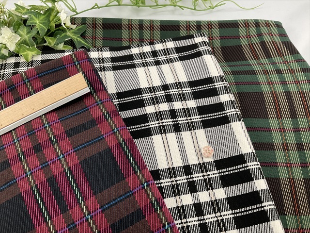 裏起毛ストレッチチェック