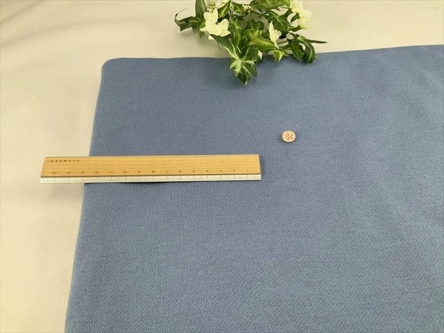 裏起毛トレーナーヒヤシンスブルー