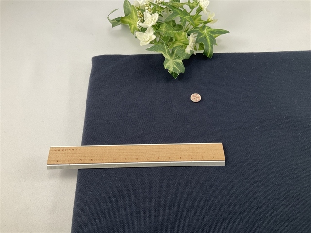 コンパクトミニ裏毛ネイビー