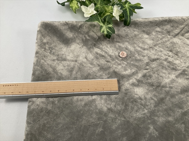 クラッシュベロアグレー