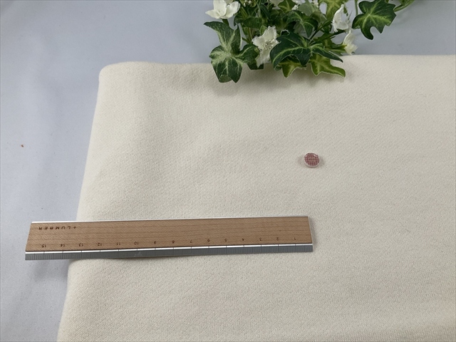 柔らか裏毛トレーナー生成り