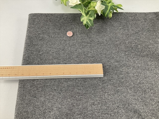 柔らか双糸天竺ダークグレー