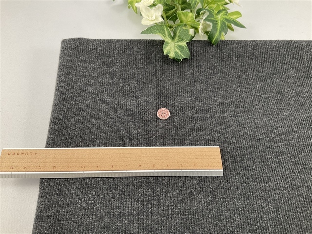 スーパーストレッチテレコリブダークグレー