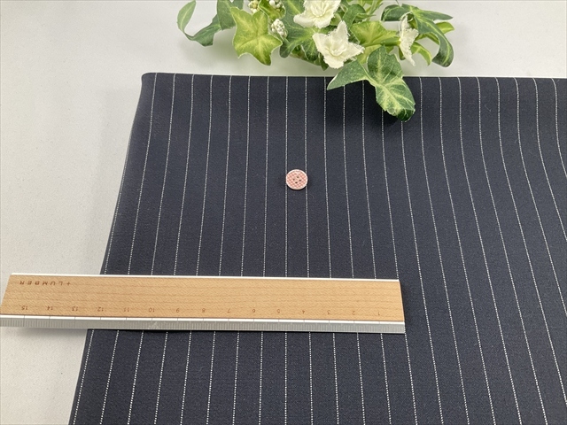 TRストレッチストライプダークネイビー