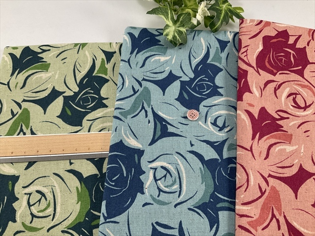 綿麻シーティング薔薇