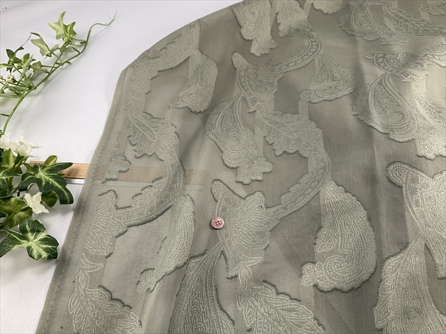 カットボイルジャガードセージグリーン