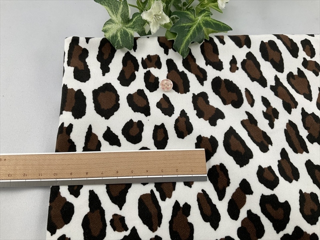 微起毛ストレッチコットンアニマル