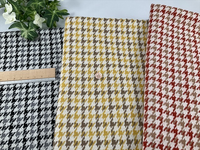 ガンクラブチェックジャガードニット