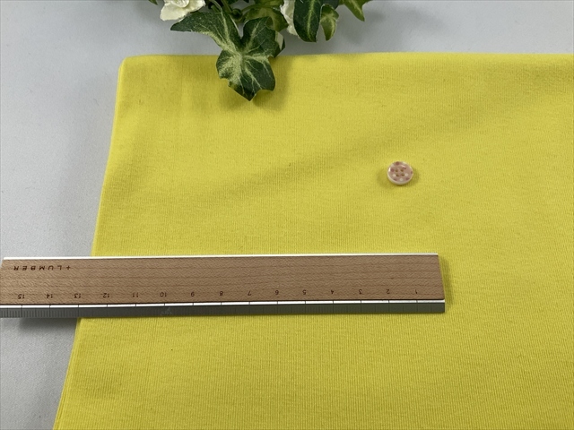 柔らかフライスレモンイエロー