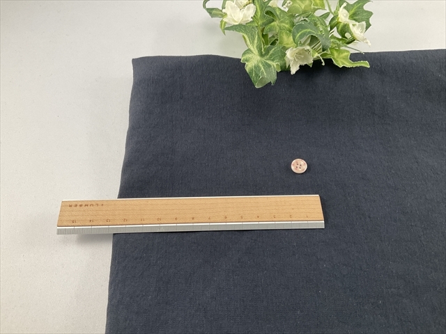 リネンライクワッシャーネイビー