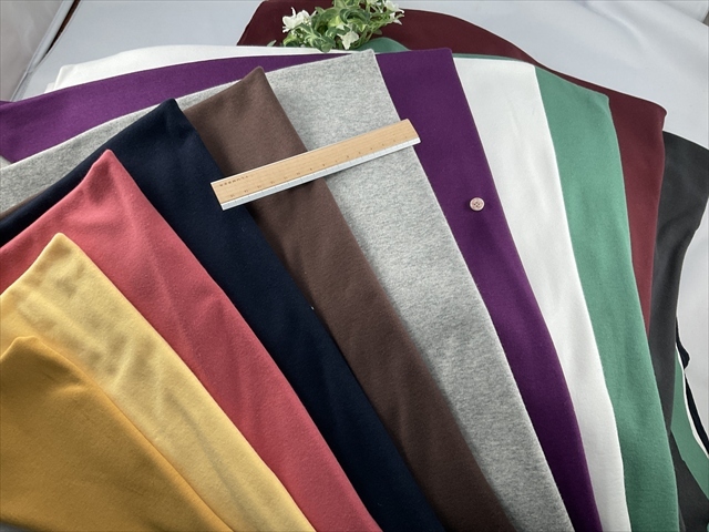 柔らかフライスニット