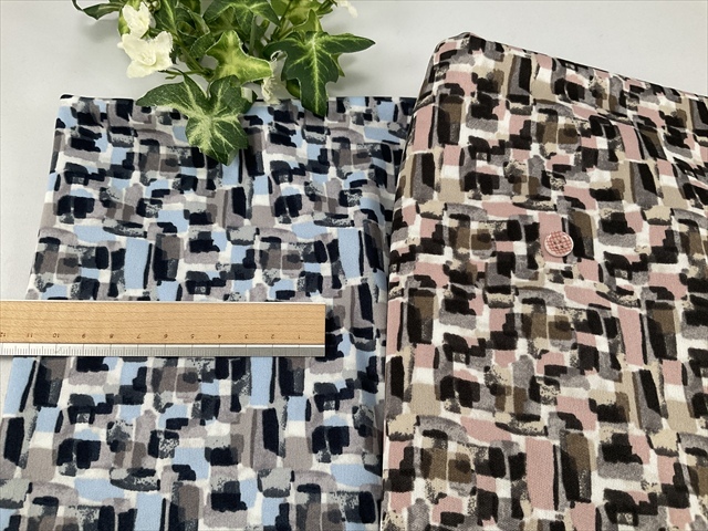 滑らかポリスムースニット幾何学