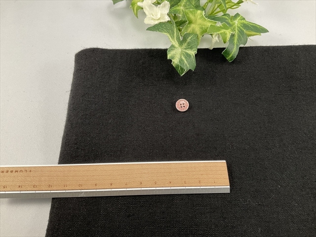 バイオウォッシュリネンブラック